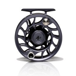 Hatch Iconic Fly Reel 4 Plus in Grey and Black